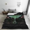 Пледы Luna и Forester Дышащий фланелевый плед для дивана для дома, спальни, уличных посиделок, покрывало, одеяло