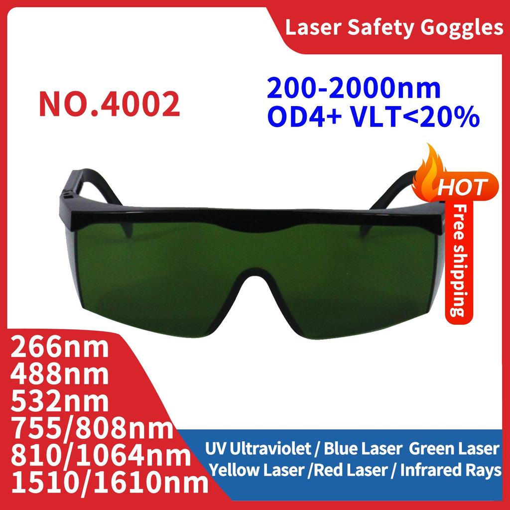 Лазерные защитные очки для глаз, маленькие защитные очки, защита от ультрафиолетового излучения, очки для лазерной машины ND YAG, работа 1064 нм, инфракрасный 355 нм