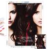 5D Diy Embroidery The Vampire Diaries Damon Stefan Elena Diamond Painting with Square Drill Cross Stitch Mosaic Art Home Decor