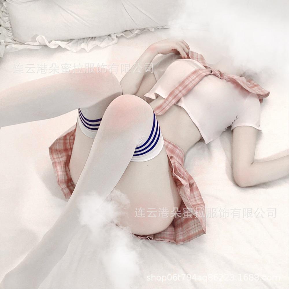 Комплект сексуального нижнего белья Domila Пижама Женская Qqny Оптом Цельный Доставка Форма JK Студенческая одежда Соблазн