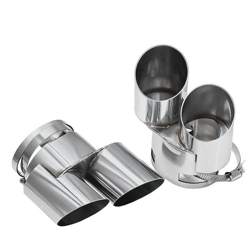 BMW X5 X6 X7 Квадро-насадки на глушитель G05 G06 G07 Двойной выход Насадка на хвост Дополнение