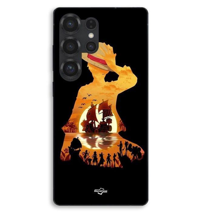 Coque Pour Samsung Galaxy S25 Ultra One piece luffy bateau equipage manga anime Maniacase