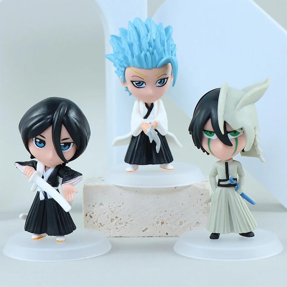 1 Набор Оптовая Продажа BLEACH Фигурка Действия Крутая Милая Аниме Фигурка Игрушка Кукла Модель Декор для Стола Для Ребенка Подарки на День Рождения