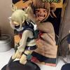 My Hero Academia Anime Himiko Toga Figure Cute Uniform Battle Version Desk Ornament Collectible Model Toy Gift for Fans