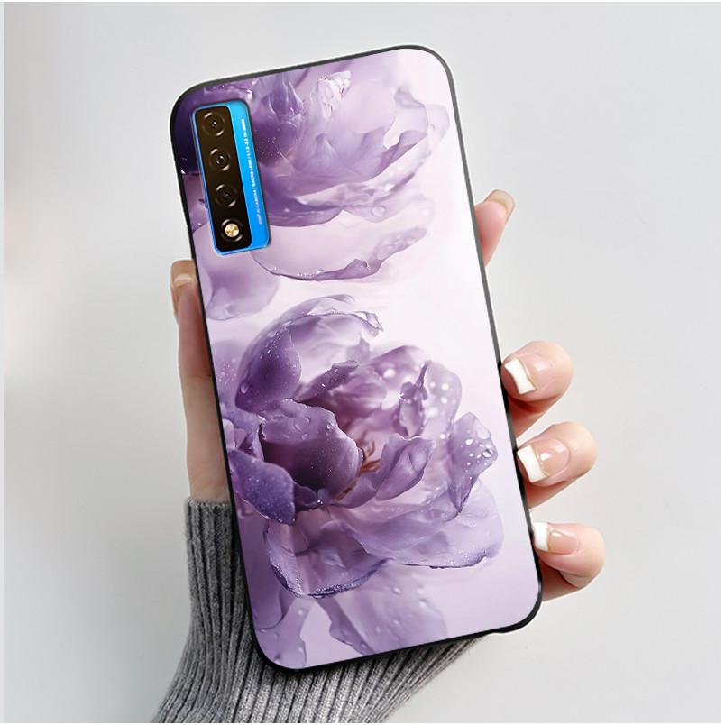 Чехол для TCL 20 20S 20 Pro 5G 20L Plus 20L+ Чехол Роскошный Дракон Милый Крутой Мальчики Девочки Черный Мягкий Силиконовый Чехол для Телефона Задняя Крышка