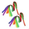 2pcs Dance Ribbon Rhythmic Gymnastic Ballet Streamer Cheerleading Sport Hand Held Kids Toys