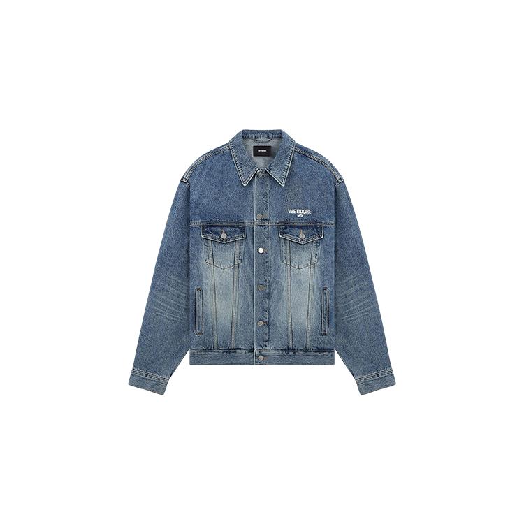 WE11DONE SS23 Denim Jacket Unisex Gift Box Set Included Clothing WD-DJ1-23-913-U-BL