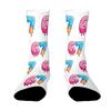 Warm 67 Meme Crew Long Socks Cartoon Creativity Stockings 67 Meme Ice Cream Socks  For Men Women