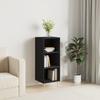 VidaXL Black Buffet 34.5x32.5x90 Cm Engineered Wood 828717