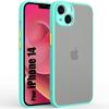 Protective Case - Turquoise - for iPhone 14 - Shockproof - Scratch-resistant - Semi-rigid