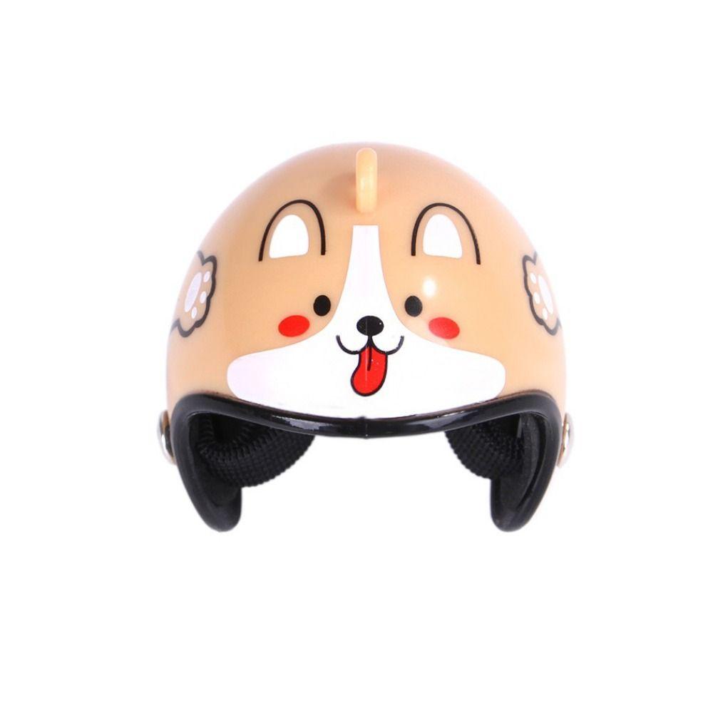 Cartoon Bird Protect Cap Plastic Pet Protective Headgear Small Pet Hard Hat Rainy Day