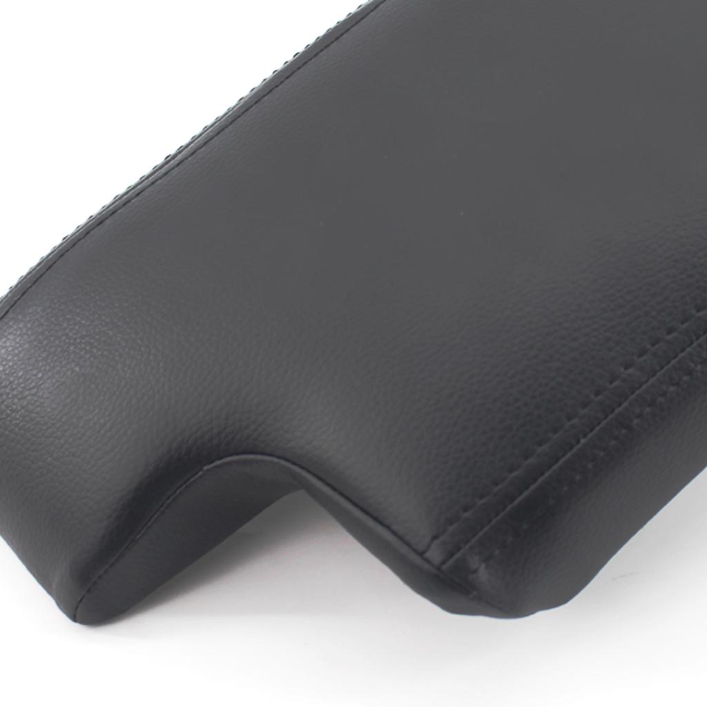 Armrest Storage Cover Car Interior PU Leather for 325Ci E46 99-04 black beige gray