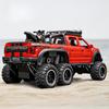 Моя Машина Премиум 1:Модель автомобиля Ford Raptor F-150 из литого сплава, масштаб 1:24, фигурка - Красный