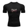 Men's Quick Dry Compression Workout T-shirt, Brutal Death Me