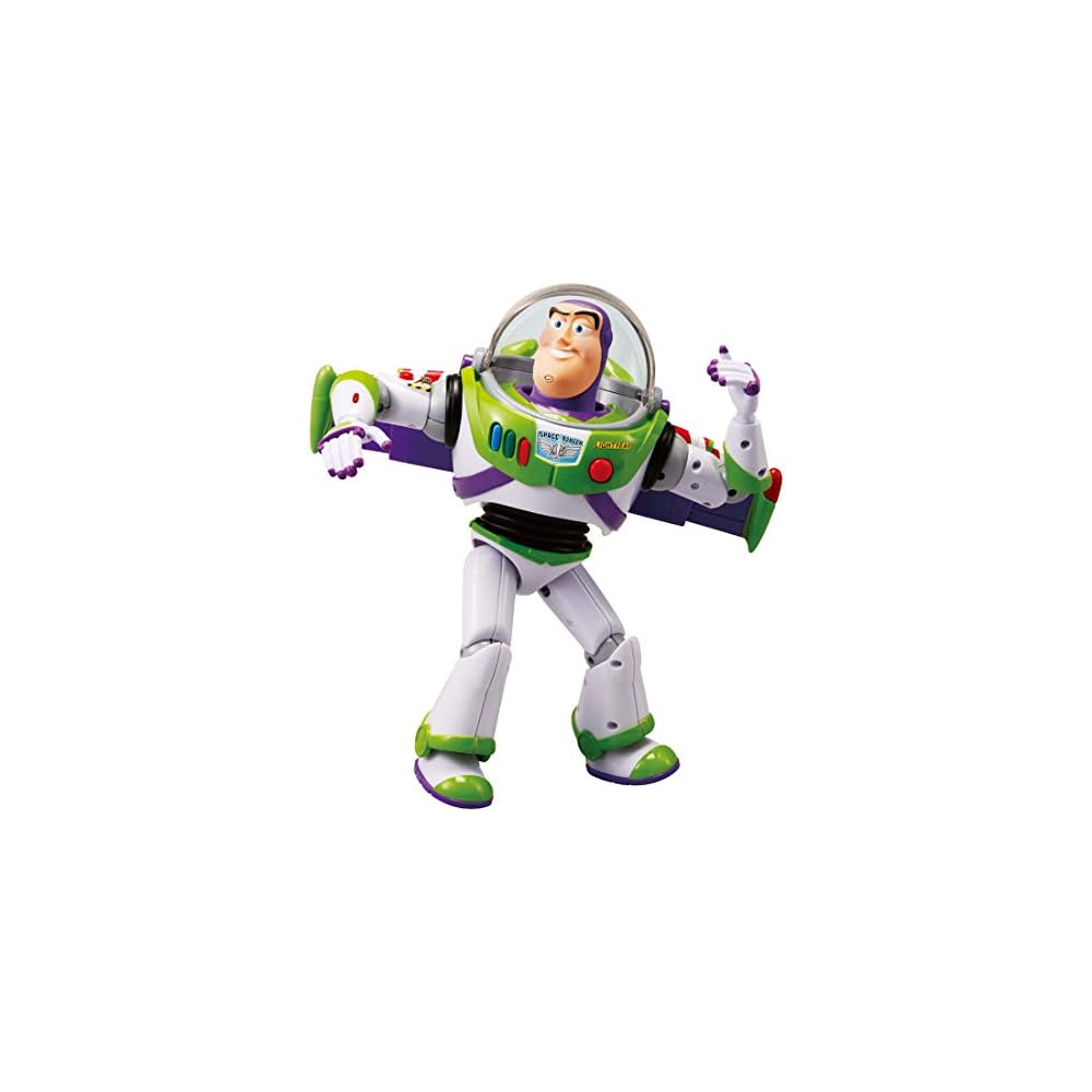 Toy Story Buzz Lightyear Real Size Talking Figure Remix Edition