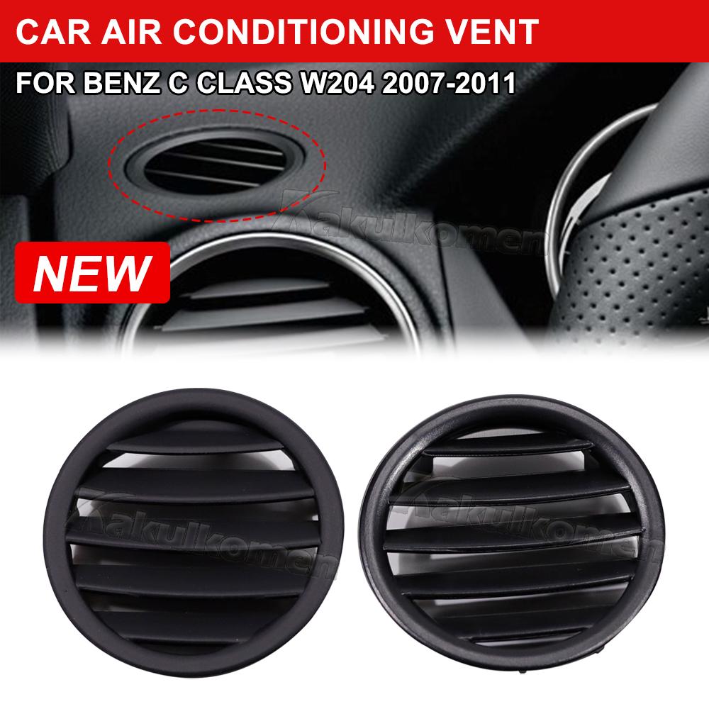 2Pcs Left+Right Air AC Vent For Mercedes Benz W204 C Class 180 200 220 230 260 300 350 2007-2011 Air Vent Outlet Grille Cover