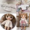 2 Styles Doll Shirt Sweaters Fashion Casual Wear Shirts Gift Toys 1/11 Ob11 Dolls/1/12 Bjd Dolls