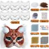 DIY Paintable Peking Opera Face Mask for Kids