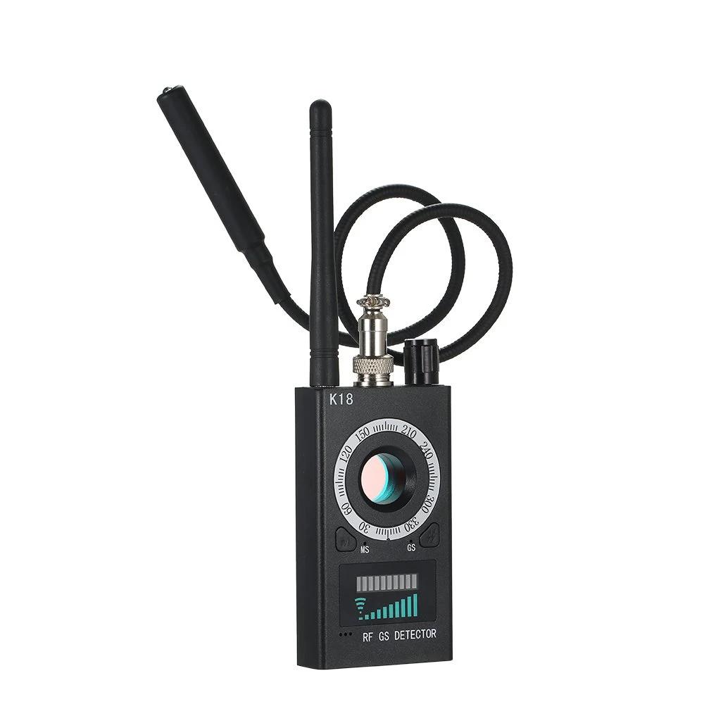 K18 Анти-детектор скрытых камер Гаджеты для подслушивания Поисковик GPS-сигнала Объектив RF Spy Tracker Обнаружение многофункциональной анти-камеры