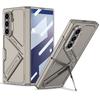 Подходит для чехла для мобильного телефона Samsung Z Fold7, подставка, чехол для мобильного телефона Vision, индивидуальность, центральная ось, полная защита, легкая роскошь