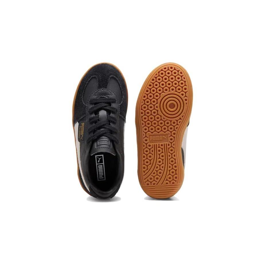 (PS) Puma Palermo Кожаные 'Black Feather Grey Gum' Детские 397276-03