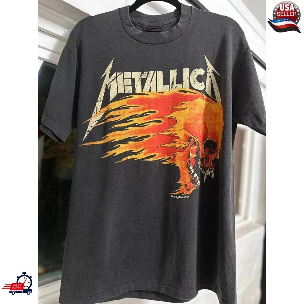 РЕДКИЙ! Футболка Metallica Лето 1994 Винтажный Репринт Тур Фанская Футболка S-5XL ГОРЯЧАЯ НОВАЯ Унисекс Футболка