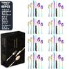 Tableware Set, Stainless Steel Cutlery Set, 8 People, Knife, Fork, Spoon Set, 48 Piece Set, Color Box Set, Steak Knife
