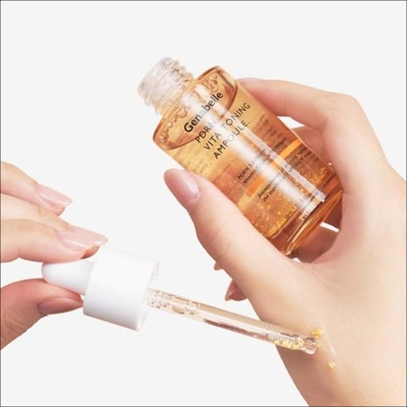 Genabelle Большая емкость PDRN Glowing Elasticity Vitamin Capsule Toning Salmon Ampoule, 70 мл, 1 шт.