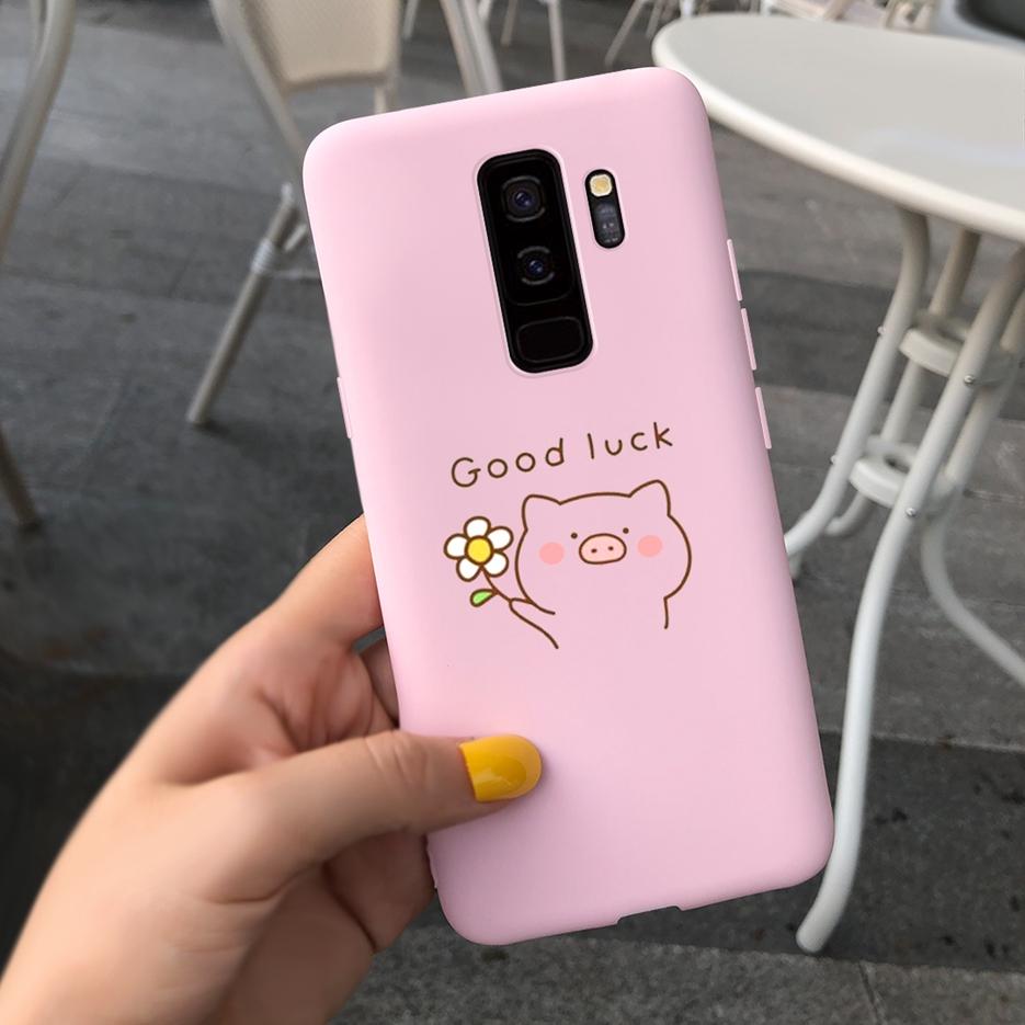 Чехол для Samsung Galaxy S9 Plus S9+ G965F Милый Конфетный Расписной Fundas Матовый Чехол для Samsung S9 S9+ S 9 Plus Чехол для Телефона Мягкие Сумки