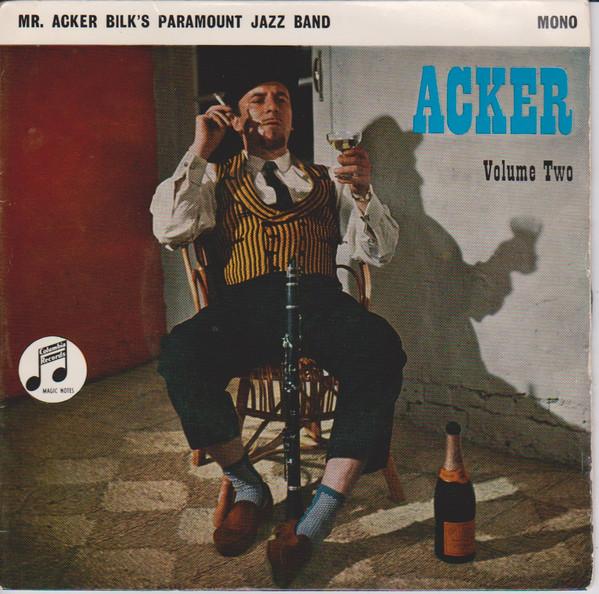 7-дюймовая пластинка ACKER BILK HIS PARAMOUNT JAZZ BAN Акер Том Второй SEG8102 Columbia 1962 Великобритания Джаз Б/у