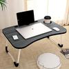 Office Table for Home/Writing Desk for Office/Folding Table for School/Folding Study Table/Work from Home Multipurpose Table (Black)