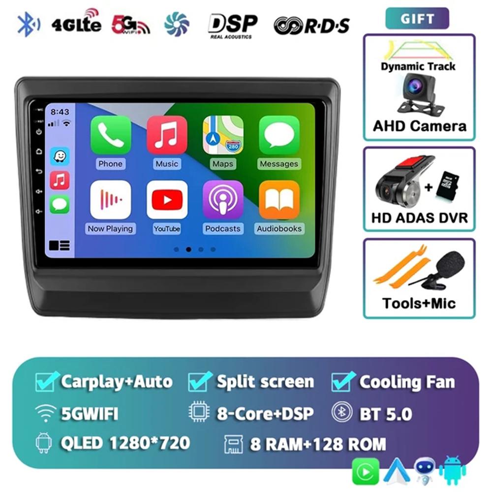 Android 14 Car For lsuzu D-MAX 3 RG 2019 - 2025 Auto Radio Stereo Head Unit Multimedia Player GPS Navigation Carplay BT 2Din
