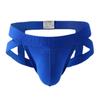 Мужские хлопковые трусы, нижнее белье, сексуальные стринги с бандажами