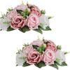 Simulation Flower Wedding Series Guide Ornament Dining Table Fake Flower Living Room Hotel Turntable Middle Desktop Decoration Flower