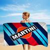 Популярное полотенце для пляжа из микрофибры с логотипом M-Martini Racing, впитывающее, быстросохнущее, мягкое, для йоги, плавания, отдыха на курорте, альпинизма