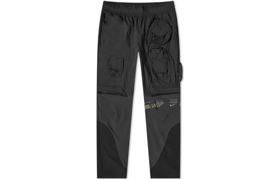 Nike Повседневные брюки ISPA мужские черные DD3796-011