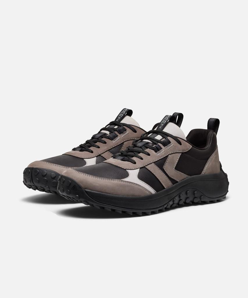 Кеды Keen Ks86 Мужские Кожаные Черный/Стальной Серый