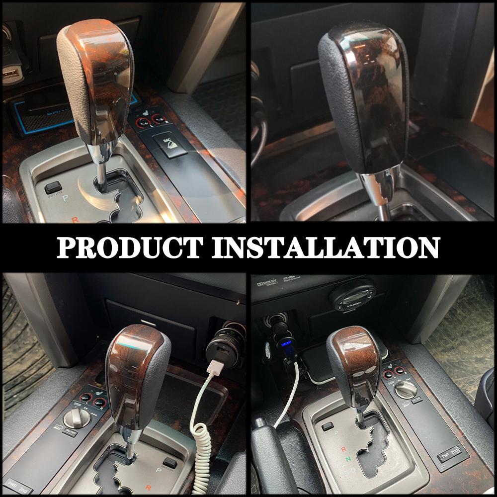 Автоматическая автомобильная коробка передач, ручки переключения передач, ручка рычага для Toyota Land Cruiser 200 FJ20 2008-2017, автомобиль