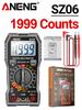 Digital Multimeter AC/DC Ammeter 1999 Counts Multitester 600V Voltmeter Multimetr Voltage Resistance Meter Diode Tool ANENG SZ06