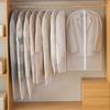 Clothes Dust Bag Transparent Washable Hanging Clothes Bag Coat Suit Dust Cover Clothes Organizer Protective Cover