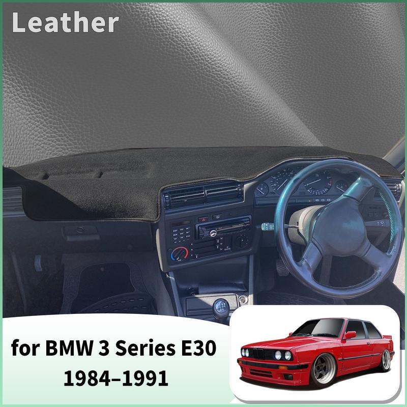 Для BMW 3 серии E30 1984–1991 Коврик на панель приборов Покрытие на приборную панель Dashmat Универсальный Антибликовый Теплоизоляция Защита от солнца