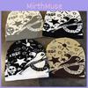 Halloween Skull Ghost Star Knit Cap With Acrylic Material For Cold Weather Men Women