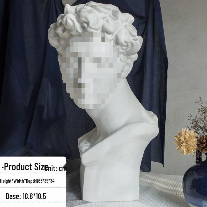 Набор геометрических скульптур из гипса для искусства и фотографии