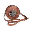 Steampunk Ladies Punk Bag Retro Black Brown Motorcycle Bag Outdoor Motion Phone Waist Pack