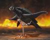 TAMASHII NATIONS Gamera 160 мм окрашенная подвижная фигурка SHMonsterArts (1999) приблизительно. ПВХ и АБС