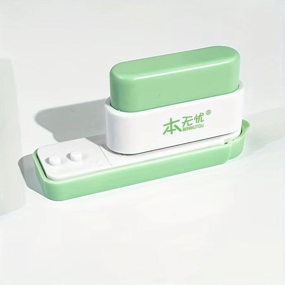 Дырокол для бумаги на 5 отверстий, пластиковый стандартный дырокол, портативный мини-дырокол для ручного счета