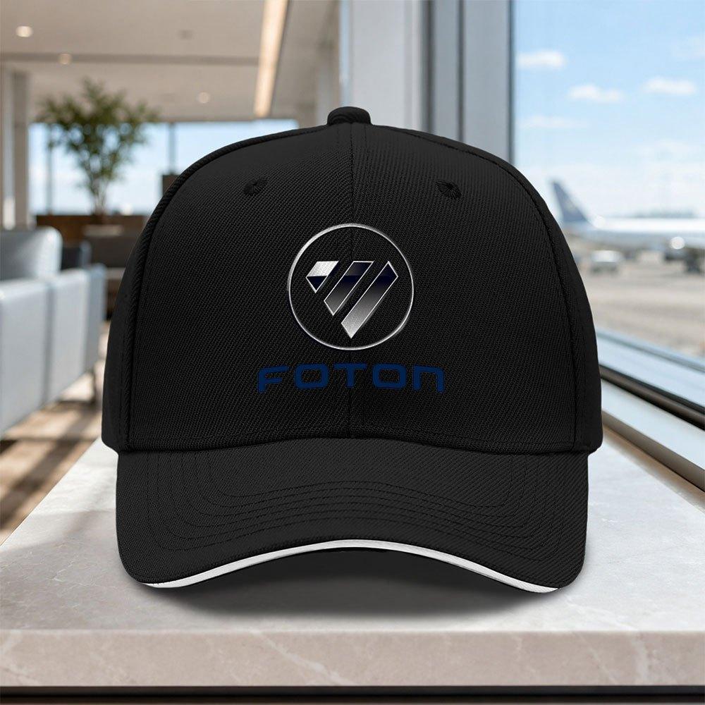 Foton Adjustable Sandwich Baseball Cap Lightweight Printed Unisex Hat for Outdoor Weddings Parties