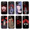 Black Case for OPPO Reno 8 6 5 4 Pro Plus Find X3 A17 A3 A31 A38 A40 A53 A54 A55 A74 A76 A78 A77 A80 A94 A95 A96 Lite D-37 Naruto Itachi