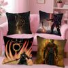 Наволочка Dark Souls без рамки, квадратная подушка, спальня, диван, подушка для отдыха и комфорта, автомобиль, гостиная, домашний декор