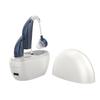 Rechargeable Behind-the-Ear Hearing Aid with Charging Case & Accessories for Seniors.
